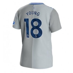 Everton Fotballdrakt Herre Ashley Young #18 Tredjedrakt 2023-24 Kortermet