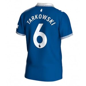 Everton Fotballdrakt Herre James Tarkowski #6 Hjemmedrakt 2023-24 Kortermet