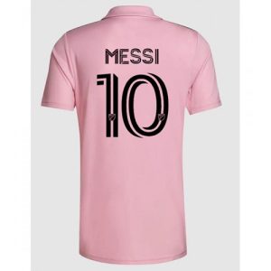 Inter Miami Fotballdrakt Herre Lionel Messi #10 Hjemmedrakt 2023-24 Kortermet