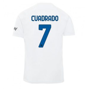 Inter Milan Fotballdrakt Herre Juan Cuadrado #7 Bortedrakt 2023-24 Kortermet