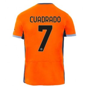 Inter Milan Fotballdrakt Herre Juan Cuadrado #7 Tredjedrakt 2023-24 Kortermet