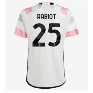 Juventus Fotballdrakt Herre Adrien Rabiot #25 Bortedrakt 2023-24 Kortermet