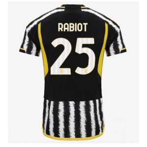 Juventus Fotballdrakt Herre Adrien Rabiot #25 Hjemmedrakt 2023-24 Kortermet
