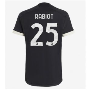 Juventus Fotballdrakt Herre Adrien Rabiot #25 Tredjedrakt 2023-24 Kortermet