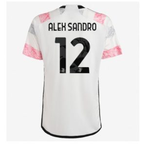 Juventus Fotballdrakt Herre Alex Sandro #12 Bortedrakt 2023-24 Kortermet