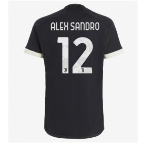 Juventus Fotballdrakt Herre Alex Sandro #12 Tredjedrakt 2023-24 Kortermet