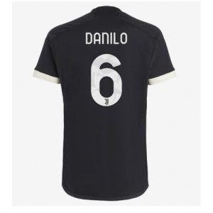 Juventus Fotballdrakt Herre Danilo Luiz #6 Tredjedrakt 2023-24 Kortermet