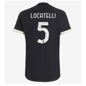 Juventus Fotballdrakt Herre Manuel Locatelli #5 Tredjedrakt 2023-24 Kortermet