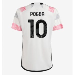 Juventus Fotballdrakt Herre Paul Pogba #10 Bortedrakt 2023-24 Kortermet
