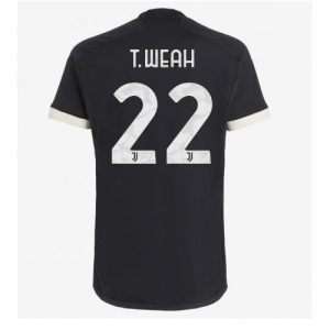 Juventus Fotballdrakt Herre Timothy Weah #22 Tredjedrakt 2023-24 Kortermet