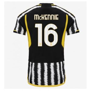 Juventus Fotballdrakt Herre Weston McKennie #16 Hjemmedrakt 2023-24 Kortermet
