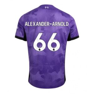 Liverpool Fotballdrakt Herre Alexander-Arnold #66 Tredjedrakt 2023-24 Kortermet