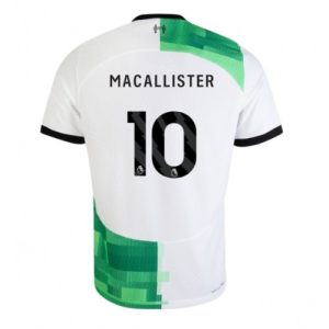Liverpool Fotballdrakt Herre Alexis Mac Allister #10 Bortedrakt 2023-24 Kortermet