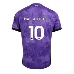 Liverpool Fotballdrakt Herre Alexis Mac Allister #10 Tredjedrakt 2023-24 Kortermet