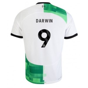 Liverpool Fotballdrakt Herre Darwin Nunez #9 Bortedrakt 2023-24 Kortermet
