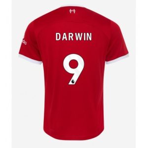 Liverpool Fotballdrakt Herre Darwin Nunez #9 Hjemmedrakt 2023-24 Kortermet