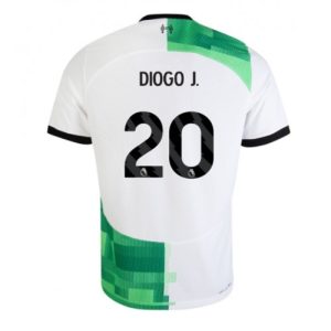 Liverpool Fotballdrakt Herre Diogo Jota #20 Bortedrakt 2023-24 Kortermet