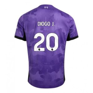 Liverpool Fotballdrakt Herre Diogo Jota #20 Tredjedrakt 2023-24 Kortermet