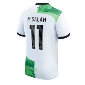 Liverpool Fotballdrakt Herre Mohamed Salah #11 Bortedrakt 2023-24 Kortermet