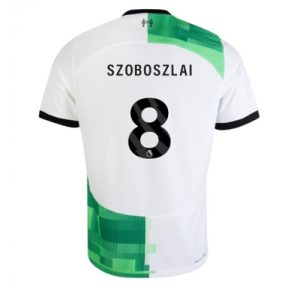 Liverpool Fotballdrakt Herre Szoboszlai Dominik #8 Bortedrakt 2023-24 Kortermet
