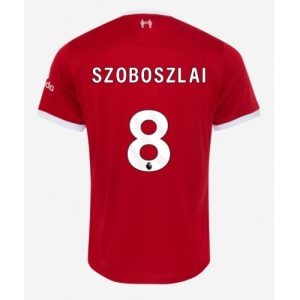 Liverpool Fotballdrakt Herre Szoboszlai Dominik #8 Hjemmedrakt 2023-24 Kortermet