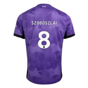 Liverpool Fotballdrakt Herre Szoboszlai Dominik #8 Tredjedrakt 2023-24 Kortermet