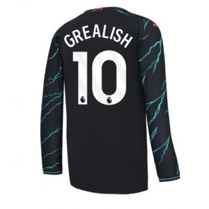 Manchester City Fotballdrakt Herre Jack Grealish #10 Tredjedrakt 2023-24 Langermet