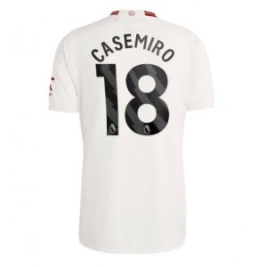 Manchester United Fotballdrakt Herre Casemiro #18 Tredjedrakt 2023-24 Kortermet