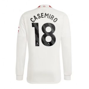 Manchester United Fotballdrakt Herre Casemiro #18 Tredjedrakt 2023-24 Langermet