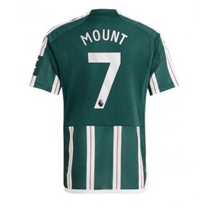 Manchester United Fotballdrakt Herre Mason Mount #7 Bortedrakt 2023-24 Kortermet