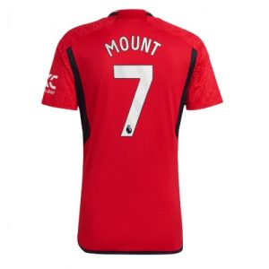 Manchester United Fotballdrakt Herre Mason Mount #7 Hjemmedrakt 2023-24 Kortermet