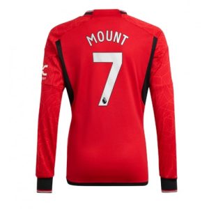 Manchester United Fotballdrakt Herre Mason Mount #7 Hjemmedrakt 2023-24 Langermet