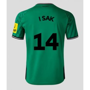 Newcastle United Fotballdrakt Herre Alexander Isak #14 Bortedrakt 2023-24 Kortermet