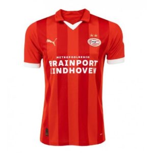 PSV Eindhoven Fotballdrakt Herre Hjemmedrakt 2023-24 Kortermet