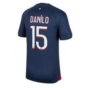 Paris Saint-Germain Fotballdrakt Herre Danilo Pereira #15 Hjemmedrakt 2023-24 Kortermet