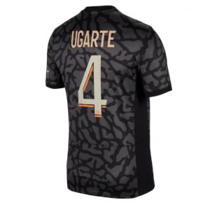 Paris Saint-Germain Fotballdrakt Herre Manuel Ugarte #4 Tredjedrakt 2023-24 Kortermet