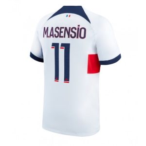 Paris Saint-Germain Fotballdrakt Herre Marco Asensio #11 Bortedrakt 2023-24 Kortermet