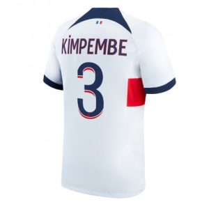 Paris Saint-Germain Fotballdrakt Herre Presnel Kimpembe #3 Bortedrakt 2023-24 Kortermet