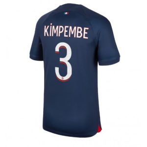Paris Saint-Germain Fotballdrakt Herre Presnel Kimpembe #3 Hjemmedrakt 2023-24 Kortermet