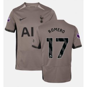 Tottenham Hotspur Fotballdrakt Herre Cristian Romero #17 Tredjedrakt 2023-24 Kortermet