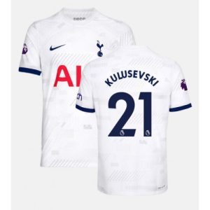 Tottenham Hotspur Fotballdrakt Herre Dejan Kulusevski #21 Hjemmedrakt 2023-24 Kortermet