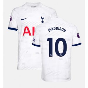 Tottenham Hotspur Fotballdrakt Herre James Maddison #10 Hjemmedrakt 2023-24 Kortermet