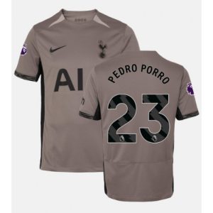 Tottenham Hotspur Fotballdrakt Herre Pedro Porro #23 Tredjedrakt 2023-24 Kortermet