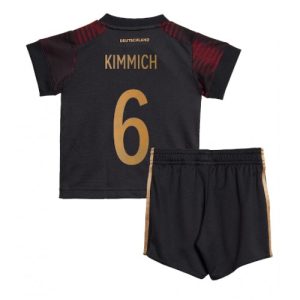 Tyskland Fotballdrakt Barn Joshua Kimmich #6 Bortedrakt VM 2022 Kortermet (+ Korte bukser)