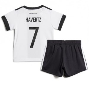 Tyskland Fotballdrakt Barn Kai Havertz #7 Hjemmedrakt VM 2022 Kortermet (+ Korte bukser)