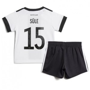Tyskland Fotballdrakt Barn Niklas Sule #15 Hjemmedrakt VM 2022 Kortermet (+ Korte bukser)