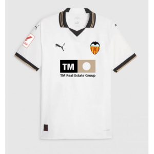 Valencia Fotballdrakt Herre Hjemmedrakt 2023-24 Kortermet