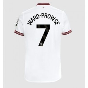 West Ham United Fotballdrakt Herre James Ward-Prowse #7 Bortedrakt 2023-24 Kortermet