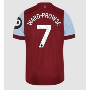 West Ham United Fotballdrakt Herre James Ward-Prowse #7 Hjemmedrakt 2023-24 Kortermet