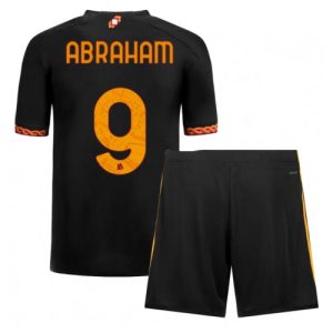 AS Roma Fotballdrakt Barn Tammy Abraham #9 Tredjedrakt 2023-24 Kortermet (+ Korte bukser)